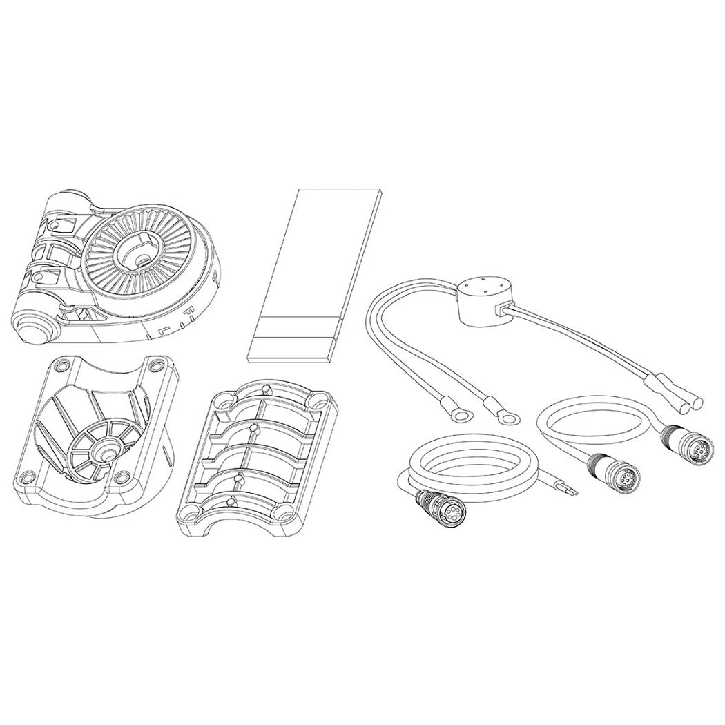 Humminbird Open Water Adapter Kit Transom Mount for Mega Live