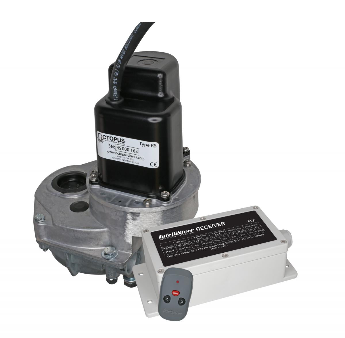 Intellisteer INTTYPER Steering System for Auxiliary Motor Only