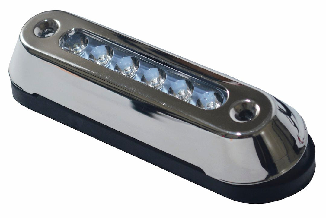 T-H MARINE BLUE OVAL SS BEZEL LED [LED-SM7815-B-DP]