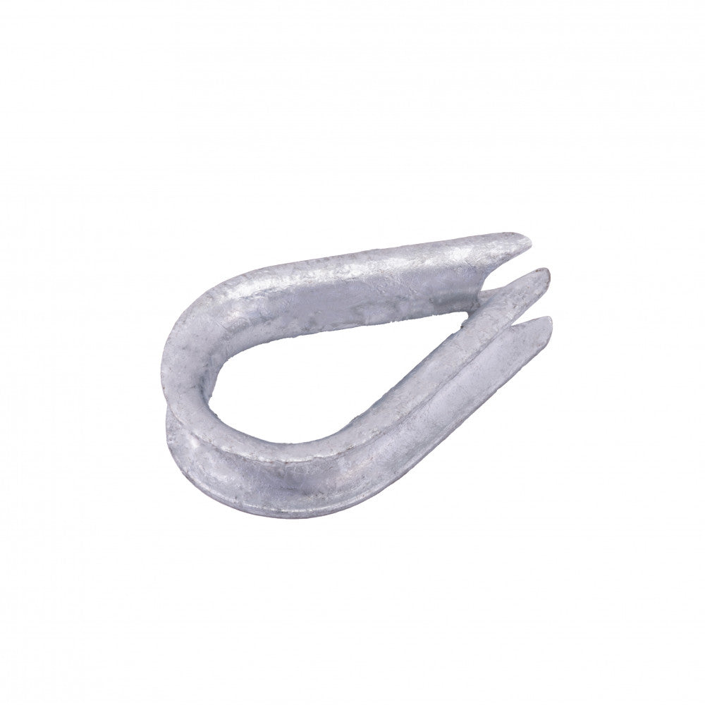 WHITECAP IND GALVANIZED ROPE THIMBLE-3/8' [S-1540P]