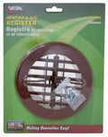 VALTERRA LLC ROUND REGISTER  BROWN [A10-3352VP]
