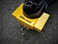 C.T. JOHNSON TRAILER COUPLER LOCK [TCL3-YL]