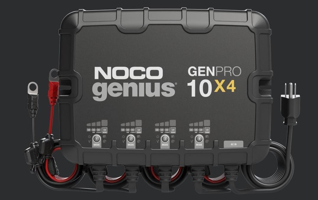 NOCO 4-BANK 40A ONBOARD BATTERY CHARGER [GENPRO10X4]