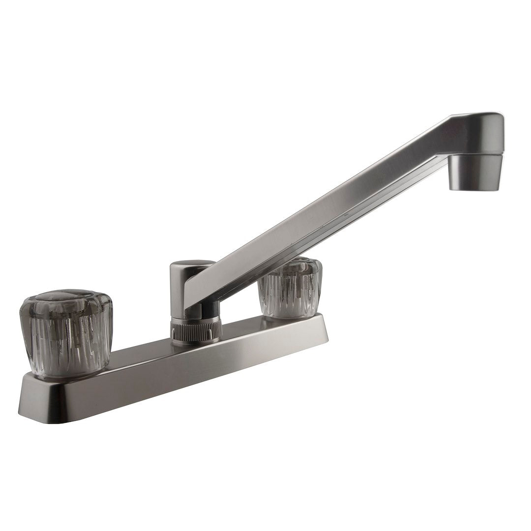 DURA FAUCET TWO     W/SMOKED  SBSN [DF-PK600S-SN]