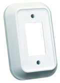 JR Products SPCR for SGL Face Pl  WHT [13485]