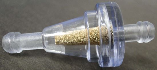 HELIX RACING FUEL FILTER  1/4' (6MM)  SMALL CONE [118-9002]