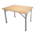 CAMCO BAMBOO FOLDING TABLE W/AL LEGS ADJ [51895]