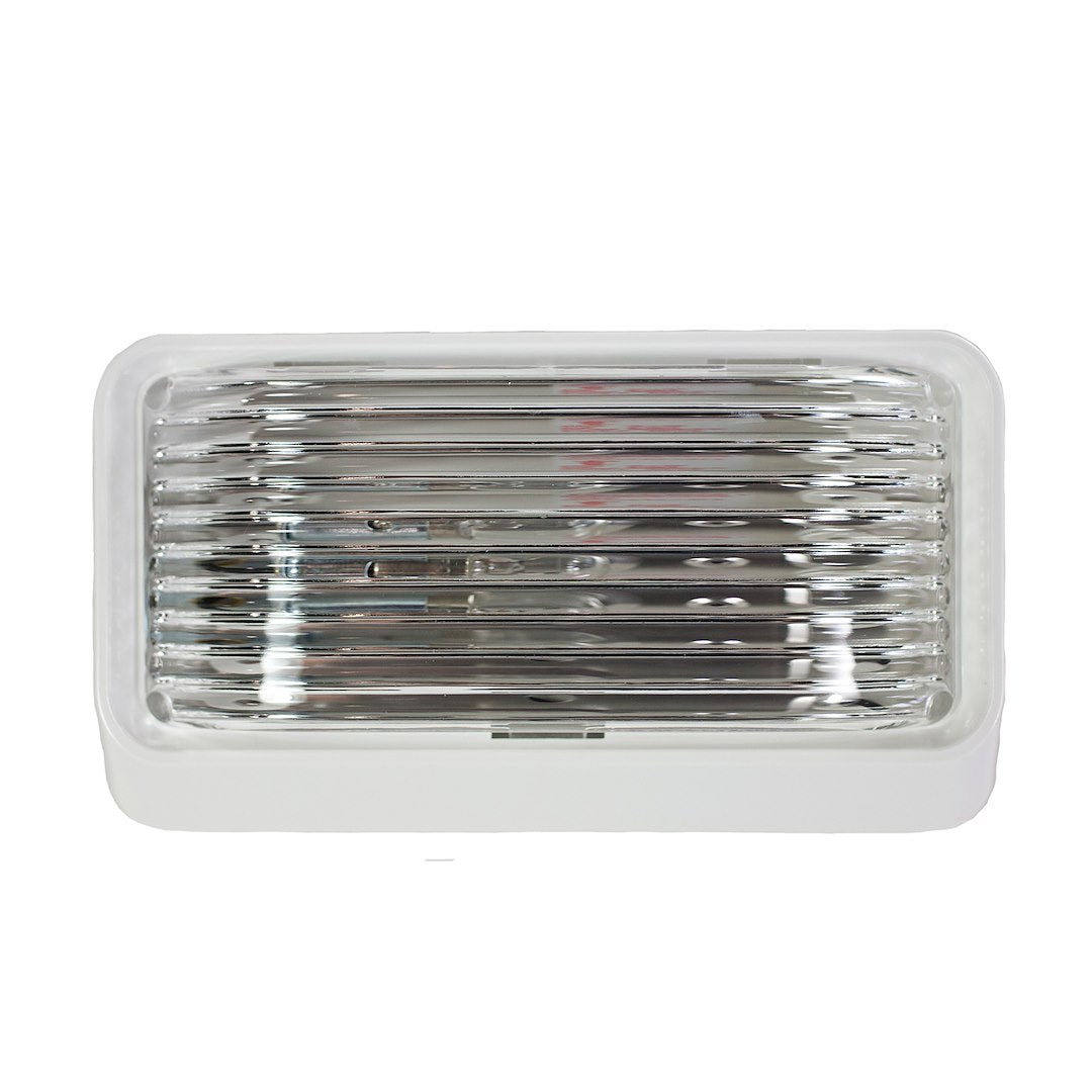 ARCON PORCH LIGHT WHT-CLR CD/1 [18102]