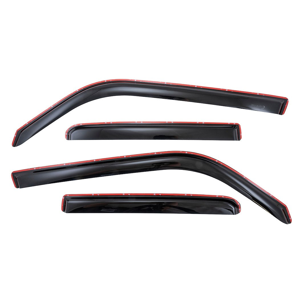 TRAILFX TFX INCHANNEL WNDW VENTS SMOKE 4PC [4242IC]