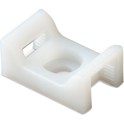 ANCOR CABLE TIE MOUNT  NATURAL  #8 SCREW [199231]