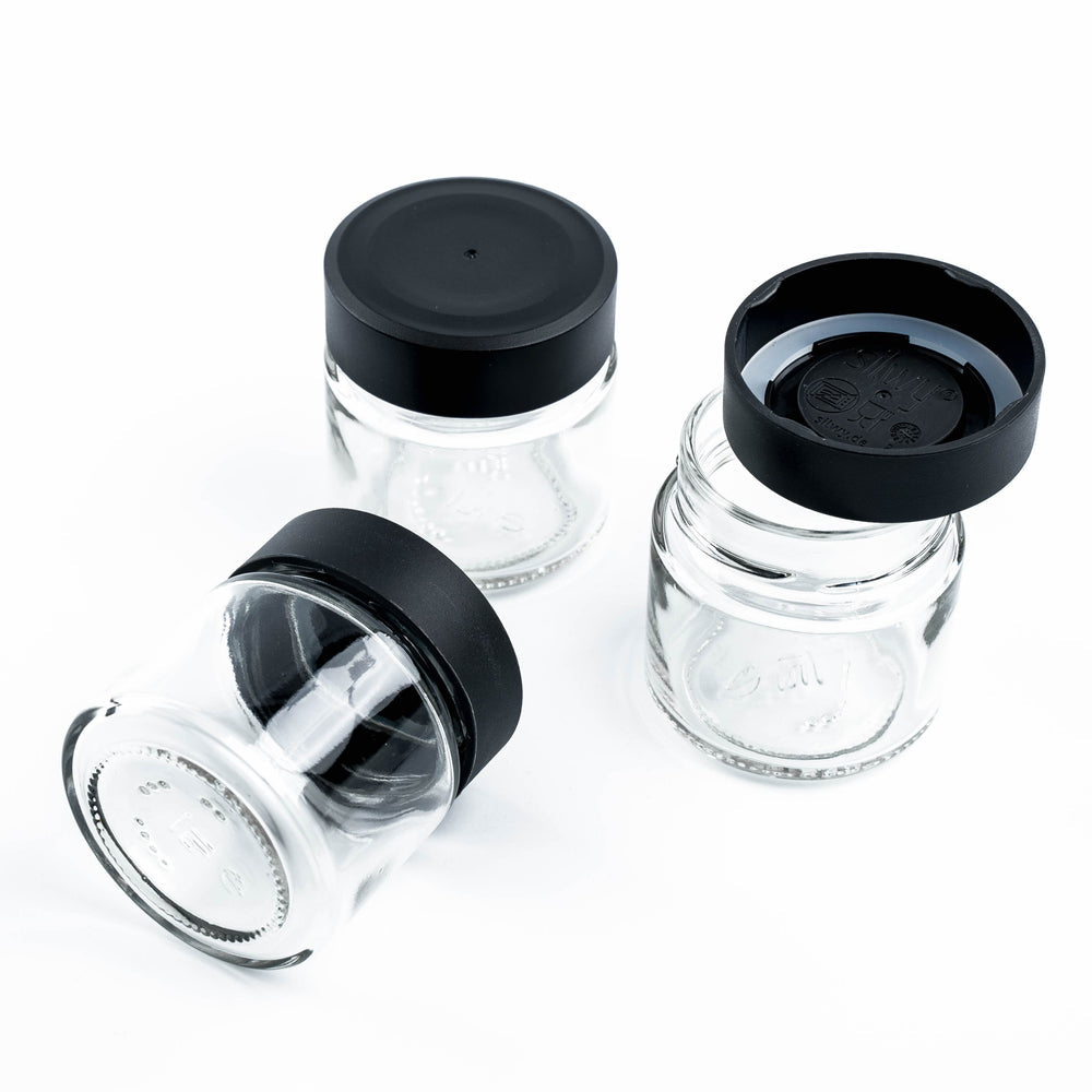 SILWY MAGNET GLASSES FOR DELICACIES BLACK&CLASSY [FM-125-BCS-SM]
