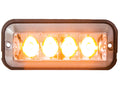 BUYERS PROD LIGHT STROBE 4-7/8IN RECT 4LED AMBE [8891004]