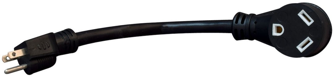 VALTERRA LLC 15AM-30AF 12' ADAPTER  BLACK  BULK [A10-1530BK]