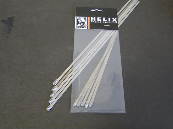 Helix Racing Stainless Steel Cable Ties 8'  50pk [304-5008]