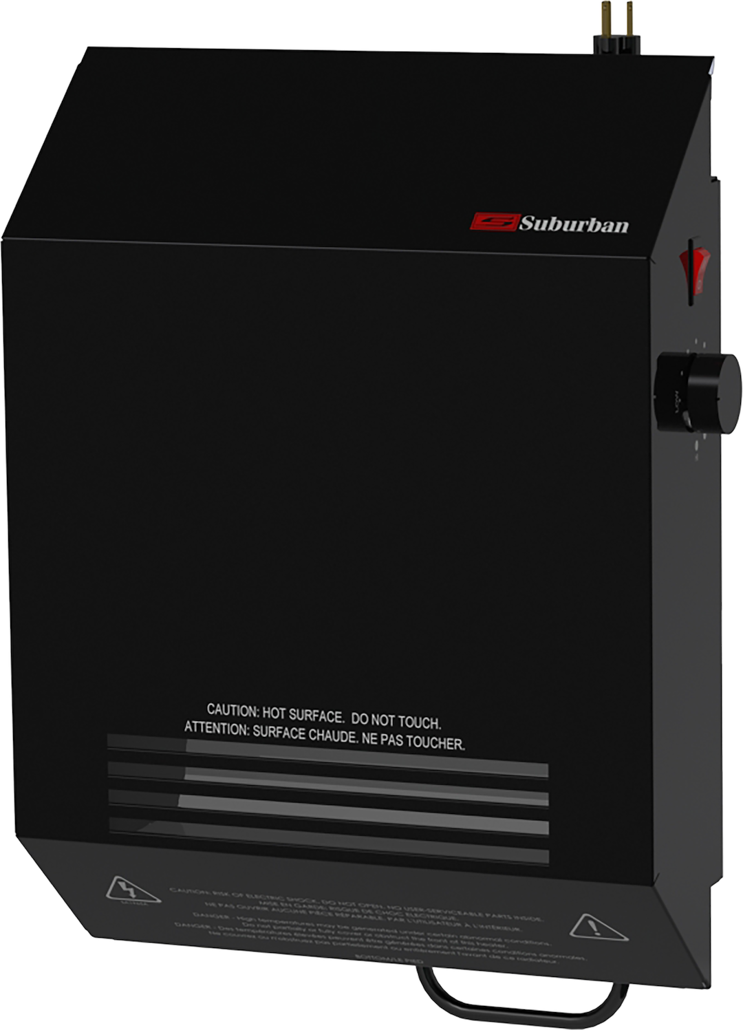 SUBURBAN MFG SEHCB ELEC WALL HEATER [2691ABK]