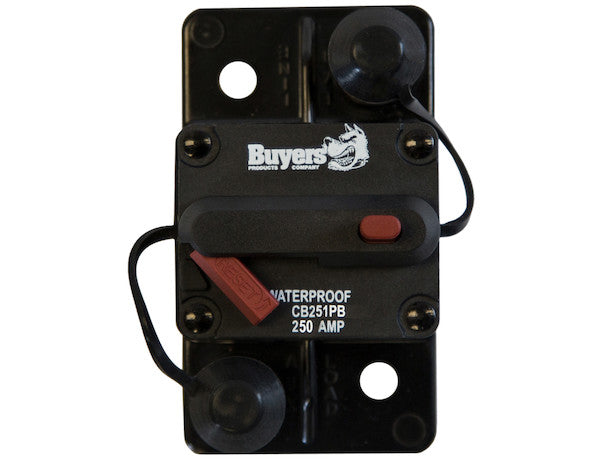 BUYERS PROD CIRCUIT BREAKER 250 AMP PUSH-TO-TRI [CB251PB]