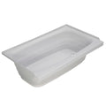 LIPPERT COMP WHITE-RIGHT HAND DRAIN [209678]