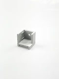T-H MARINE RIGHT HINGE DOOR STOP WITH RIBS [DS-1R-DP]