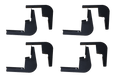 GEN-Y HITCH BRACKETS - GM 1500/2500HD CREW CAB [GH-25101]