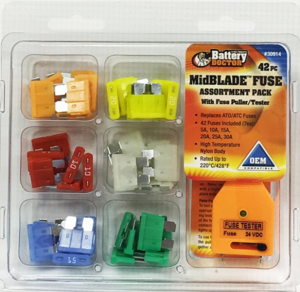 WIRTHCO MIDBLADE  42PC FUSE KIT [30914]
