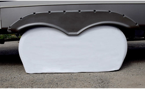 ADCO TRI AXLE TYRE GARD LG WHT [3982]