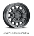 RACELINE AEROBLK 17X9 5X127 ET-12 [952B-79050-12]