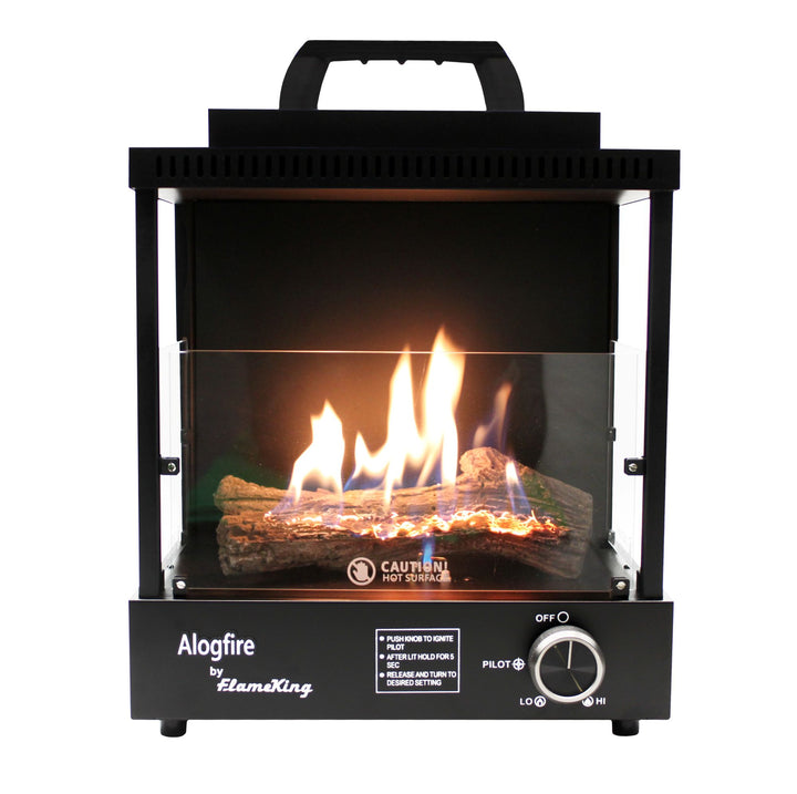 FLAME KING A LOG FIRE [FK-ALF-P1A1]