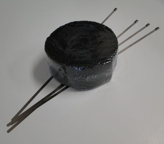 HELIX RACING 2' X 25 FT. BLACK EXHAUST WRAP KIT [526-2004]
