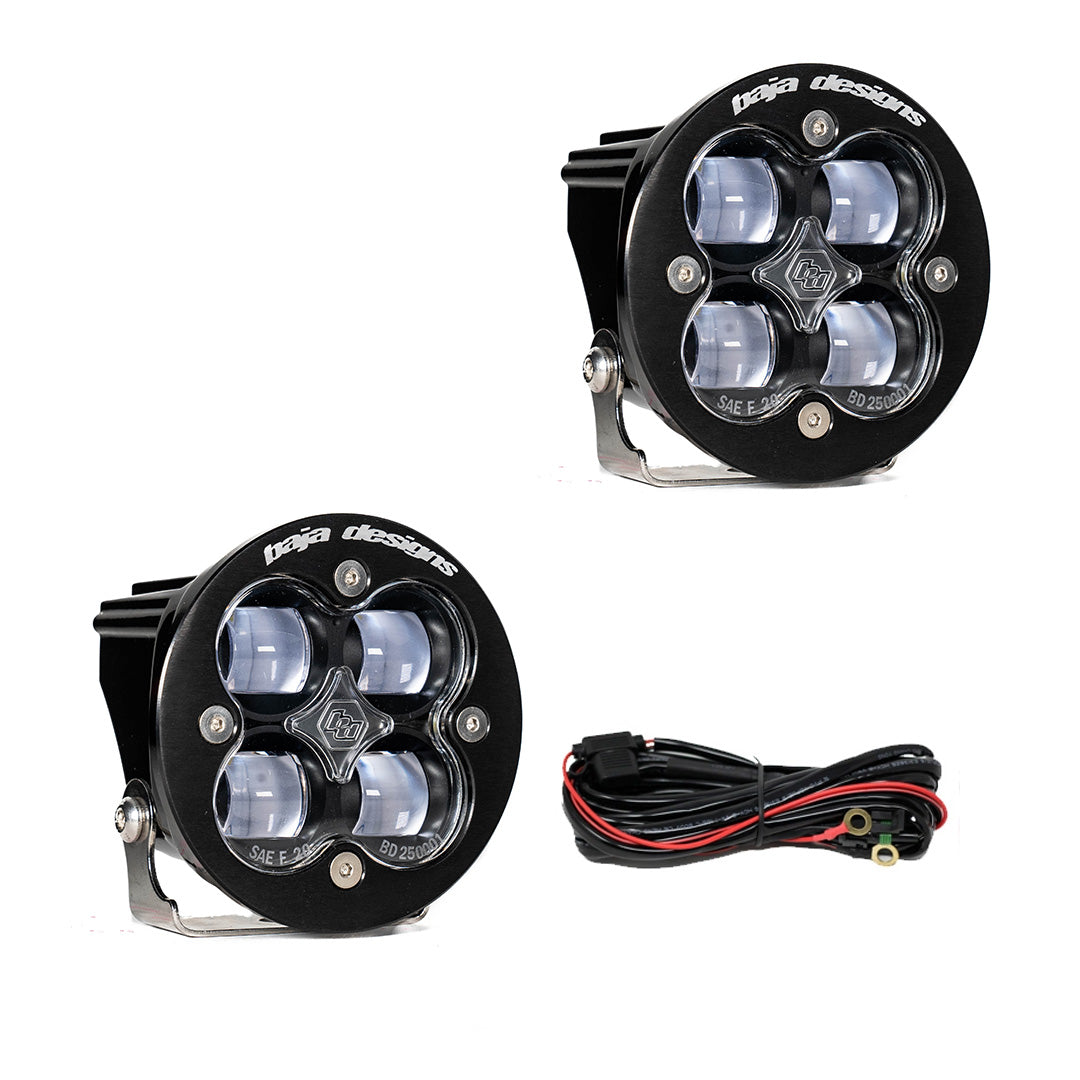 BAJA DESIGN SQUADRON-R SAE LED AUX LIGHT CLEAR [247802]