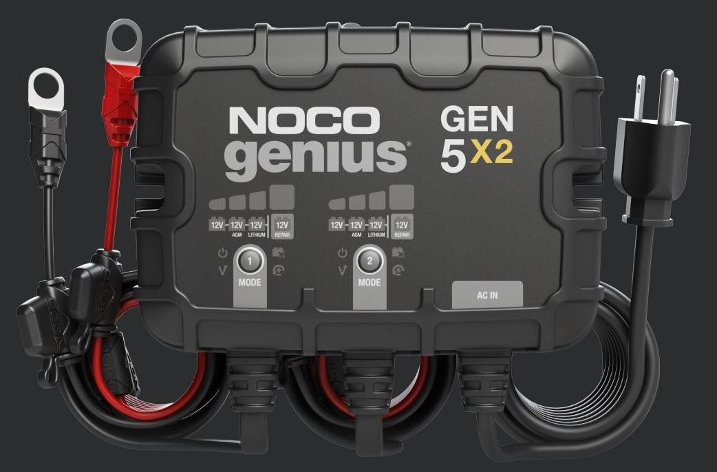 NOCO 2-BANK 10A ONBOARD BATTERY CHARGER [GEN5X2]