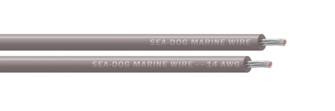 SEA DOG 14 AWG GRAY 100FT PRIMARY WIRE [8014112]