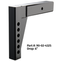 EQUALIZER 2-1/2' ADJUSTABLE SHANK 6' DROP/10' [90-02-4325]
