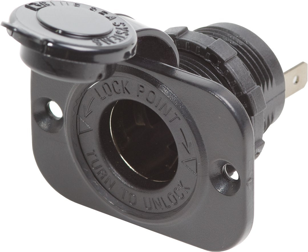 BLUE SEA 12V DC DASH SOCKET [1011-BSS]