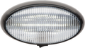 OPTRONICS LED PORCH;OVAL;SWITCH; BLK BASE:CLR [RVPLL13CBP]