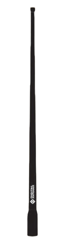 DIGITAL ANTN VHF ANTENNA 8' 6DB BLACK WIDE BAND [992-MB-S]