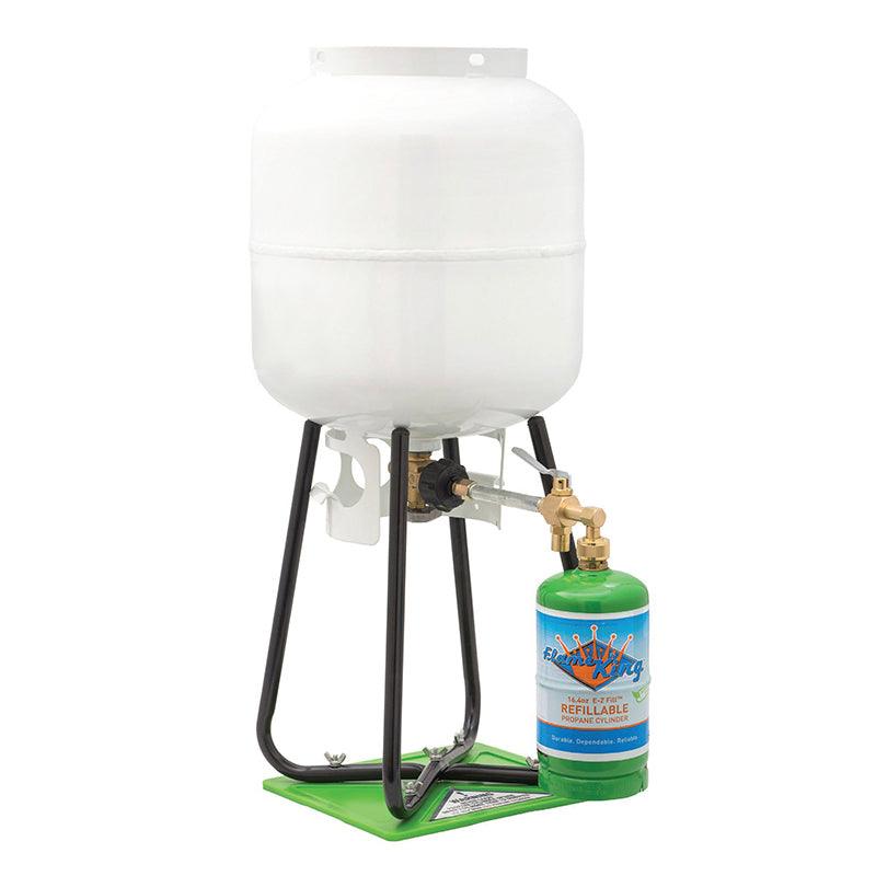 FLAME KING 1-LB REFILLABLE PROPANE CYLINDER [YSN1LBKT]