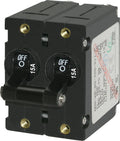 BLUE SEA CIRCUIT BREAKER AA2TOGGLE 15A BLK [7234-BSS]