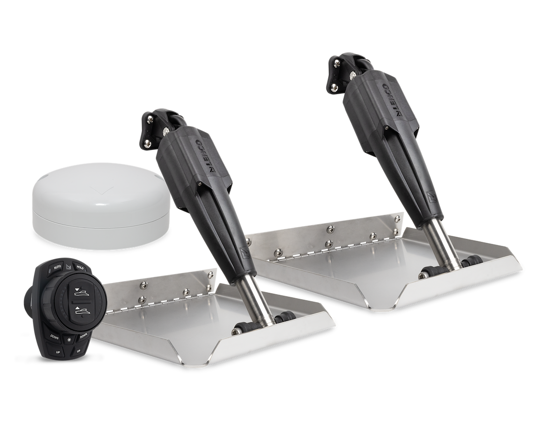 LENCO 12' X 12' EDGE MOUNT TRIM TAB KIT W [15186-107]