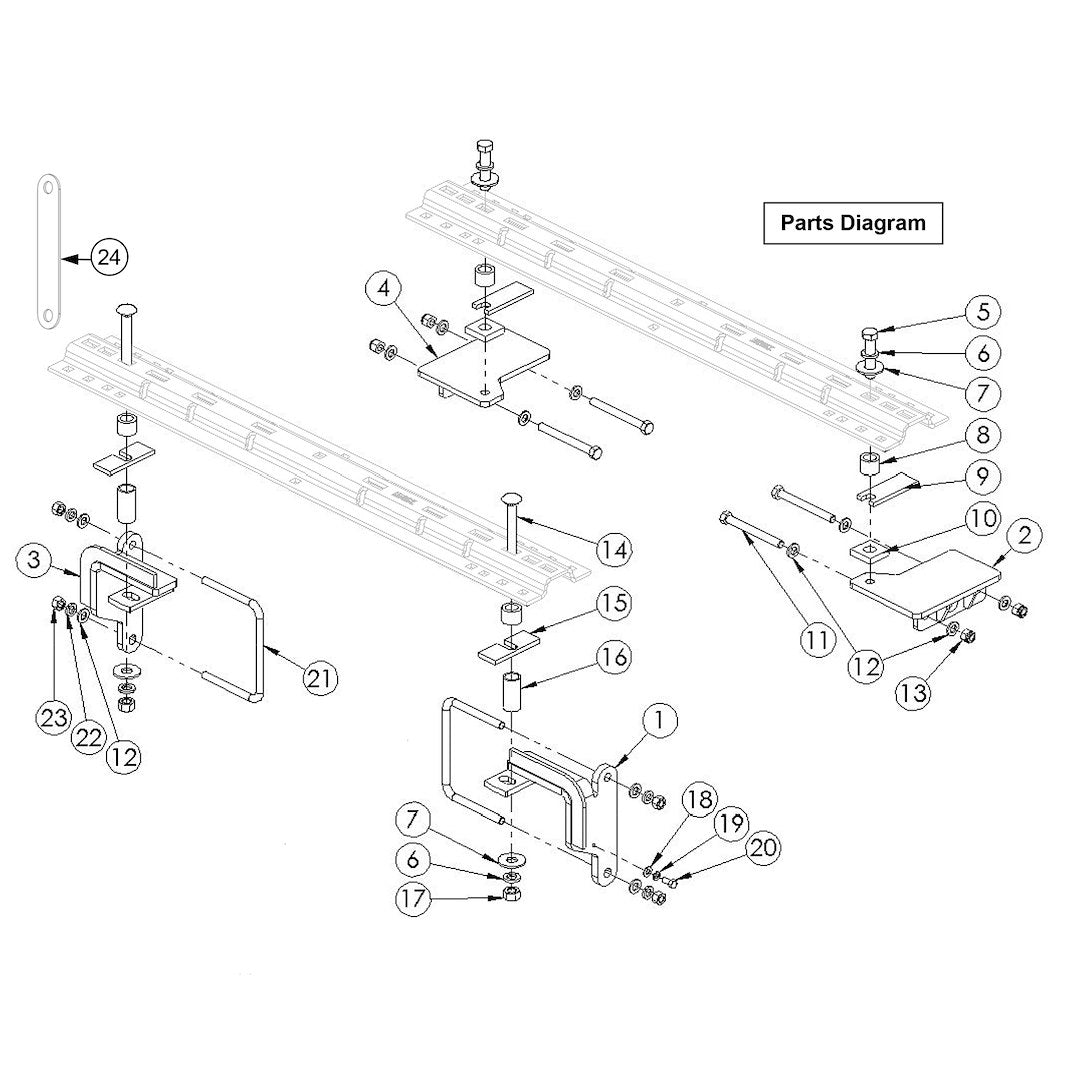 HUSKY TOWING RAM 3500 ALL '13-'17 INSTALL KIT [33073]