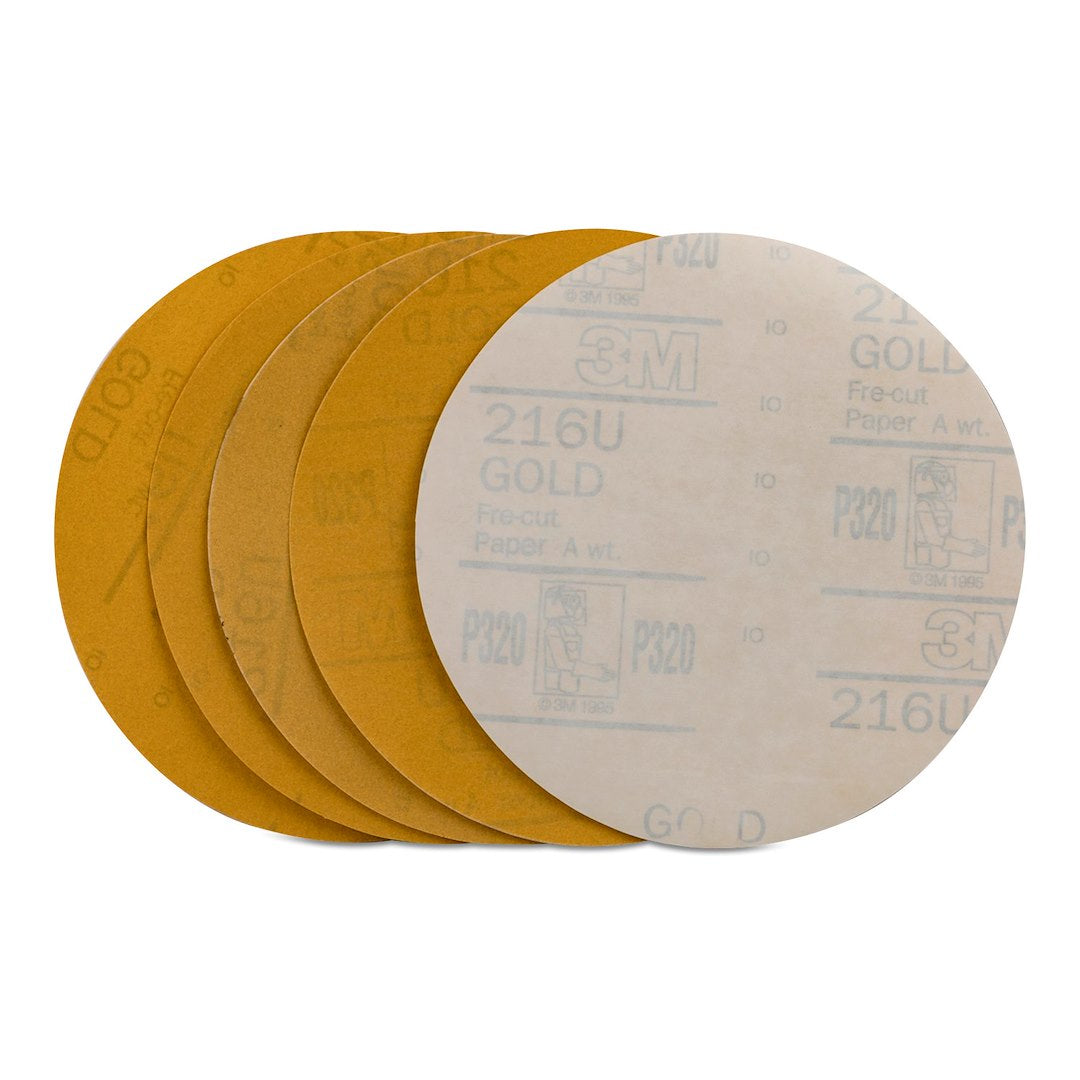 3M STIKIT GOLD DISC 6' 320A [31435]