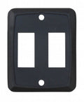 VALTERRA LLC DOUBLE SWITCH PLATE BLACK [DG215VP]
