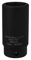 PERFORM TOOL AXLE NUT SOCKET 31MM [W80546]