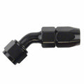 SPEEDFX -16AN X 45  BLK HOSE END [511645BK]