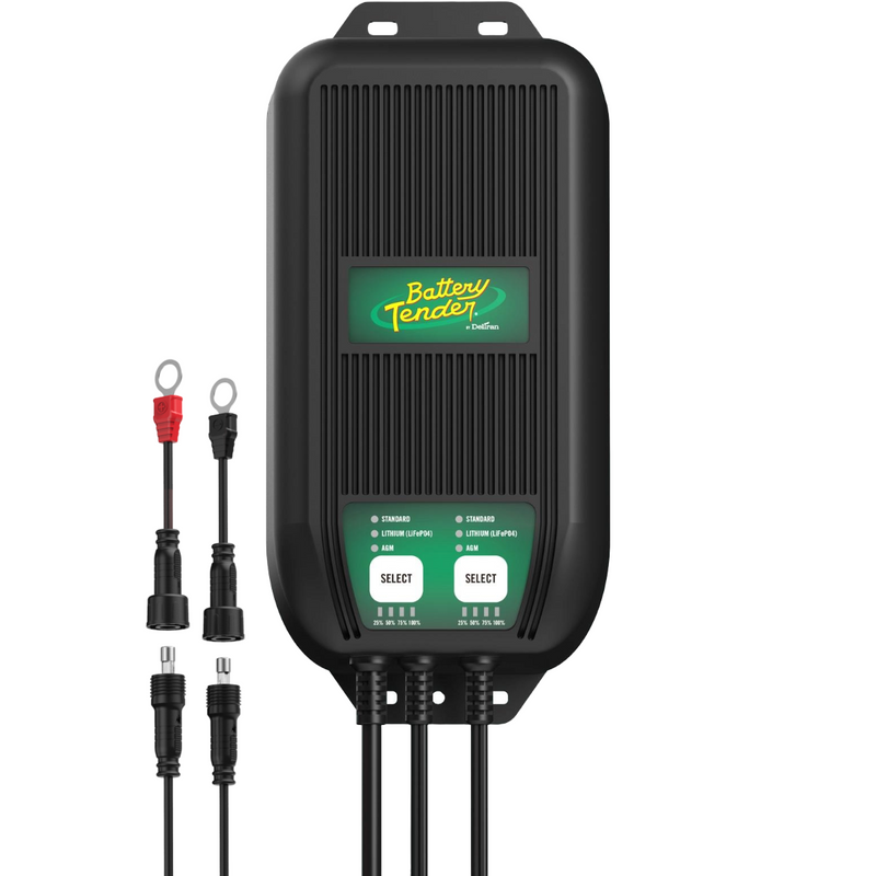 BATTERY TEND 2 BANK 20 A MARINE CHARGER [022-1007-DL-WH]