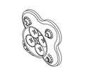 SHURFLO VALVE ASSY - REVOLUTION [94-800-01]