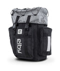 ELBY BIKES PANNIER BAG BLK W/WHTE LOGO [E08151]