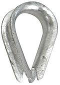 WHITECAP IND GALVANIZED ROPE THIMBLE-1/2' [S-1541P]