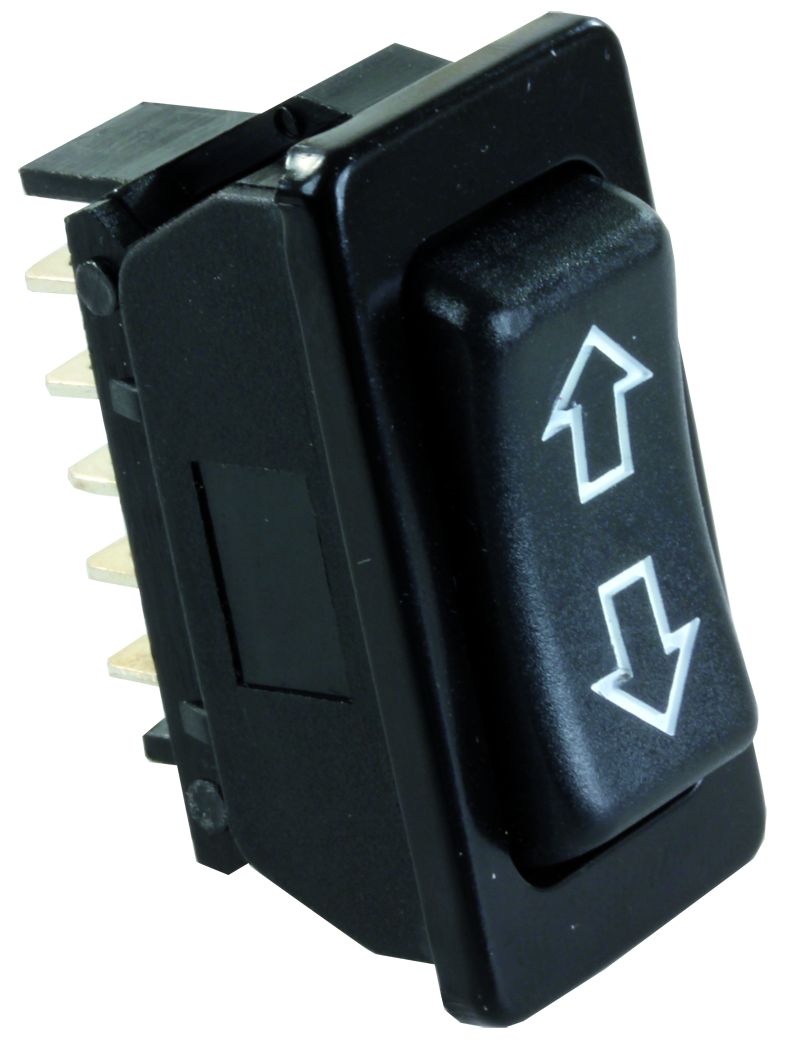 JR Products 12v Furniture Switch  BLK [13925]
