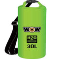 WOW SPORTS H2O PROOF 30L DRYBAG GREEN [18-5090G]