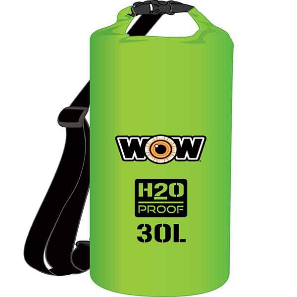 WOW SPORTS H2O PROOF 30L DRYBAG GREEN [18-5090G]
